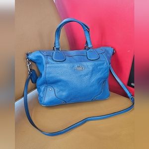 EUC coach leather shoulder crossbody purse